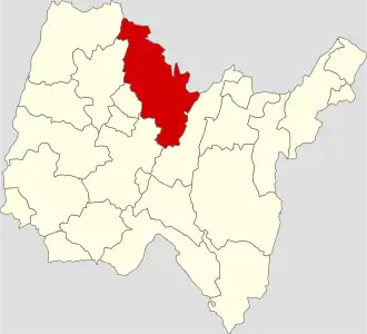 Kanton na mapě departementu Ain