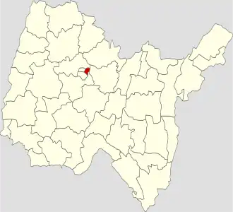 Kanton na mapě departementu Ain