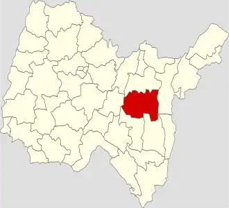 Kanton na mapě departementu Ain