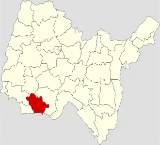 Kanton na mapě departementu Ain