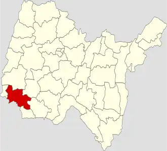 Kanton na mapě departementu Ain