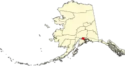 Eagle River na mapě