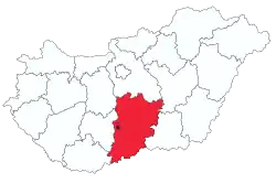 Arcidiecéze kaločská (kaločsko-kečkemetská) na mapě