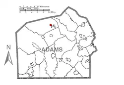 Bendersville na mapě