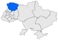 Arcibiskupský exarchát Luck na mapě