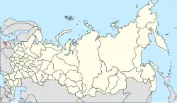 Kaliningrad na mapě