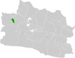 Bogor na mapě