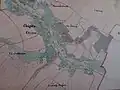 Mapa stabilního katastru obce Chyjice (1842) - zdroj: Archiv ČÚZK