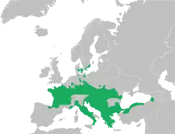 Areál rozšíření