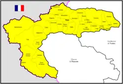 Diecéze Susa na mapě