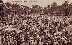 Le marché indigène, asi 1920, soukromá sbírka