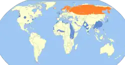 Areál rozšíření
