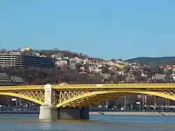 Margit híd, pohled z Pešti