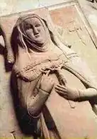 Náhrobek sestry Markéty Ebnerové