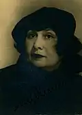 Margarette Reiner rozená Stein, fotografie z žádosti o cestovní pas v roce 1937.