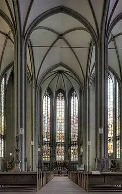 Kostel P. Marie na louce, vnitřek