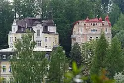 Lázeňské domy Balmoral a Osborne