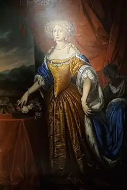 Portrét z roku kol. 1670 na zámku Český Krumlov