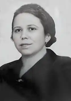 Jeho manželka Marie Bradáčová, rozená Zíková