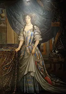 Portrét z roku kol. 1675 na zámku Český Krumlov