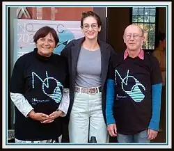 V Noci Romské literatury četla Marta Dancingerová, Marie Haisová a Jaromír Zajac spoluorganizovali