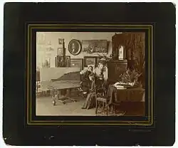 Malířka Marie Luplau