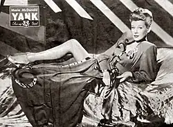 Marie McDonaldová na obálce časopisu Yank ze září 1944