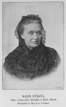 Marie Ryšavá (1898)