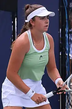 Marina Stakusicová na Washington Open 2024