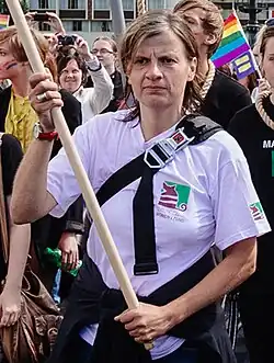 Markéta Hronková na Prague Pride 2014