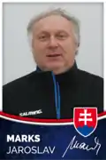 Trenér slovenské reprezentace v letech 2010 až 2015 Jaroslav Marks