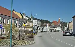 Náměstí v Rabensteinu