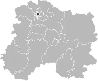 Kanton na mapě departementu Marne