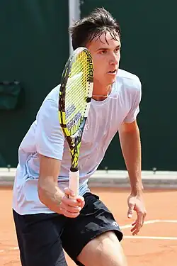 Fábián Marozsán v kvalifikaci French Open 2023