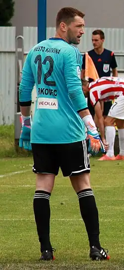 Maritn Berkovec v dresu Karviné (2018)