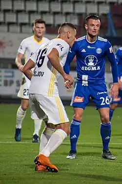 Martin Nešpor (v modrém) (2018)