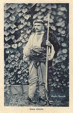 Albánský muž (Shala)