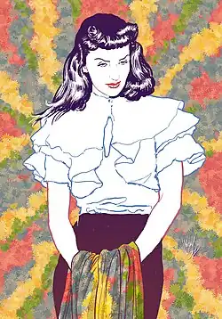 Portrét Mary Blairové od Michaela Netzera