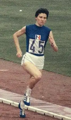 Maryvonne Dupureurová na olympijských hrách v roce 1964