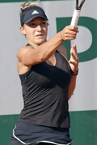 Rebeka Masárová v kvalifikaci French Open 2022