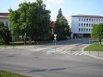 Masarykovo náměstí od divadla Pasáž