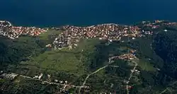 Letecký pohled na Mastrinku