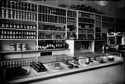 Matardeild Sláturfélagsins í Hafnarstræti, 5. října 1930