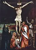 Matthias Grünewald: Ukřižování (1508)