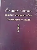 Matrika doktorů Českého vysokého učení technického v Praze
