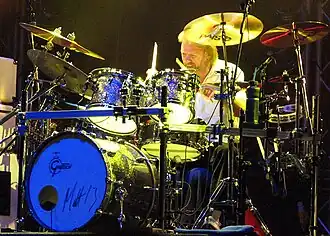 Matt Letley během sóla nazvaného „Killer“