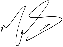 Matthew Robert Smith – podpis