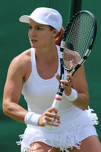 Matteková-Sandsová ve Wimbledonu 2016