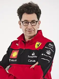 Mattia Binotto (16. února 2022)