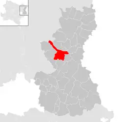 Matzen-Raggendorf na mapě